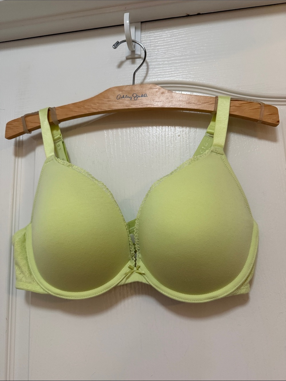 Lane Bryant Cacique cotton boost plunge bra size 38DD